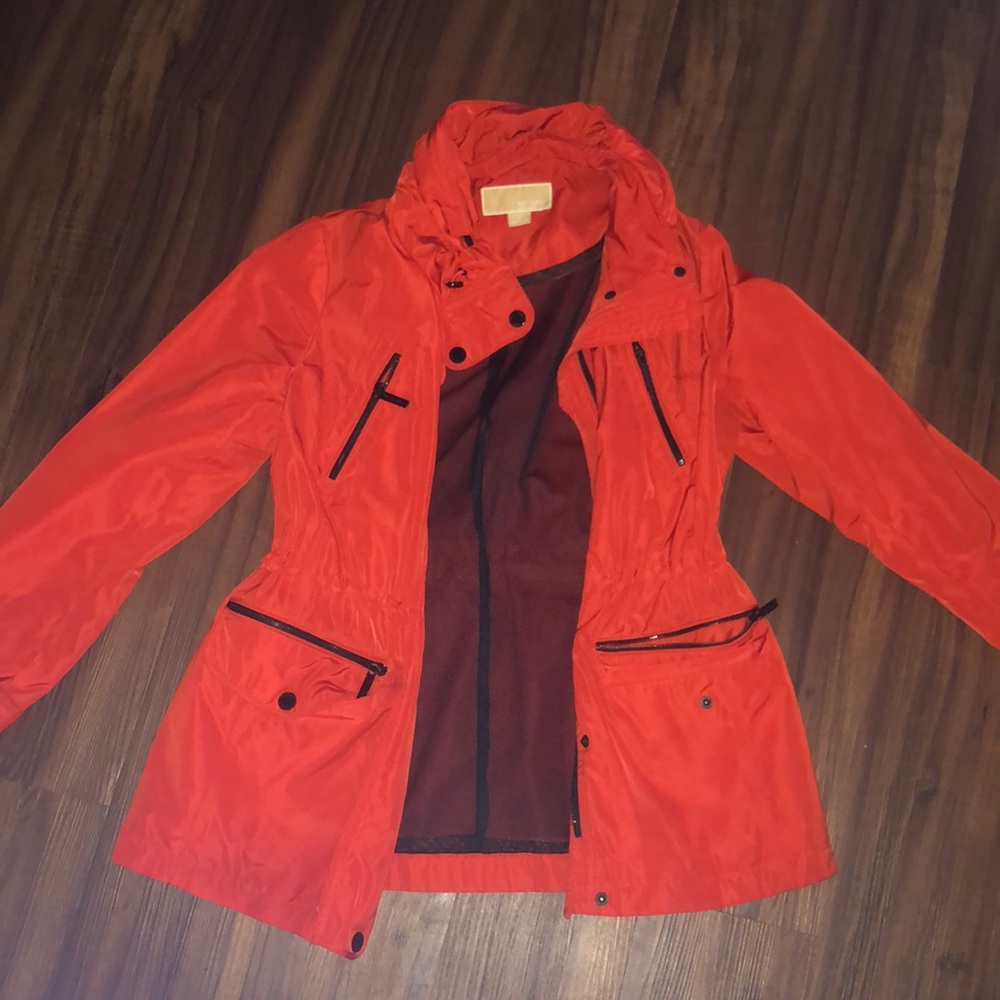 Red Michael Kors Jacket